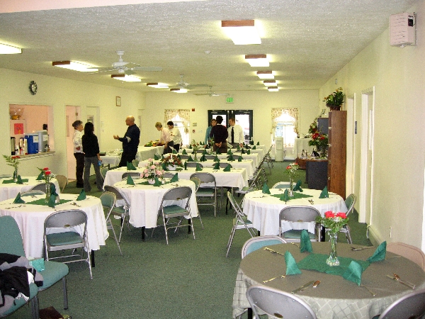 Preparing for the Reception