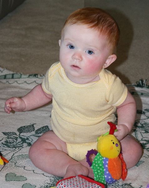 Big Girl Sitting Up