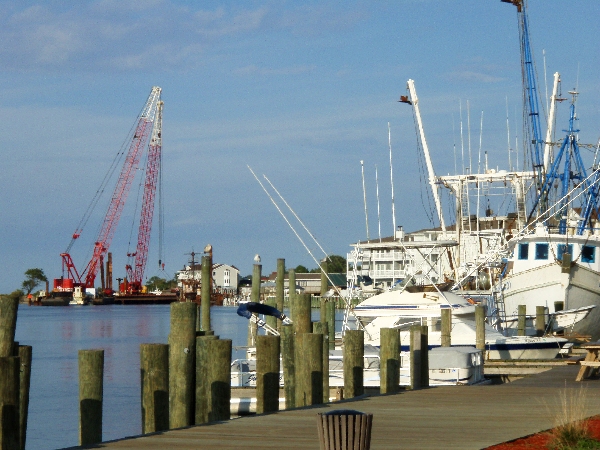 Construction in Chincoteague