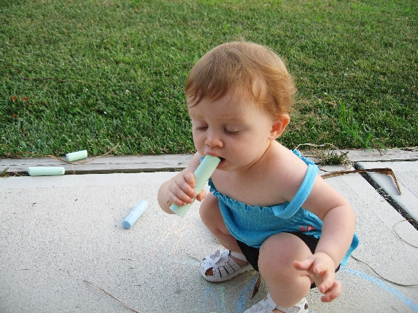 Wetting the Chalk