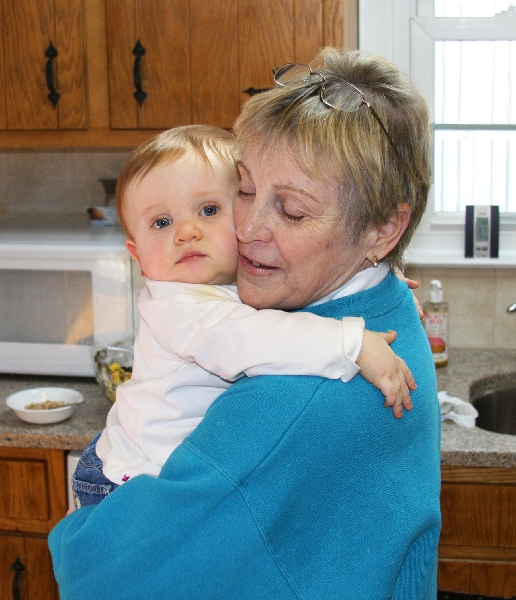 Hugging Grammy