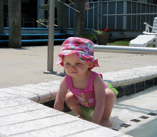 Climbing out of the Pool