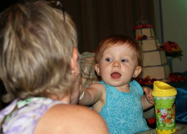 Feeding Grammy Snacks