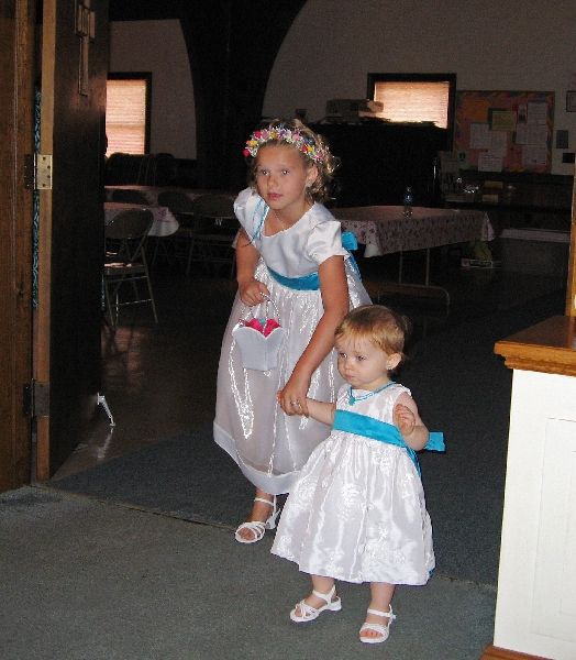 Flower Girls Arrive