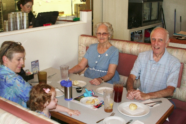 Dinner with Aunt Edna and Uncle Bill