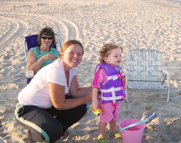 On Assateague Beach