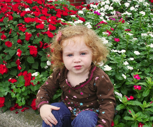 Surrounded by Flowers