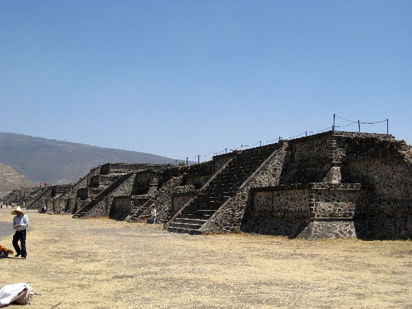 Bases of old dwellings