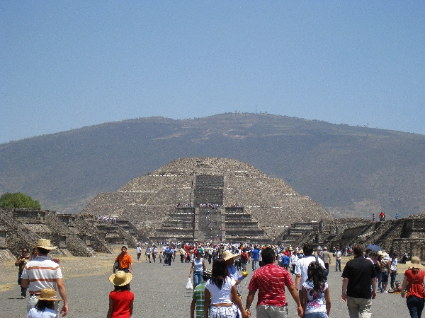 Walking the Avenue of the Dead