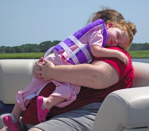 Napping with Mommy