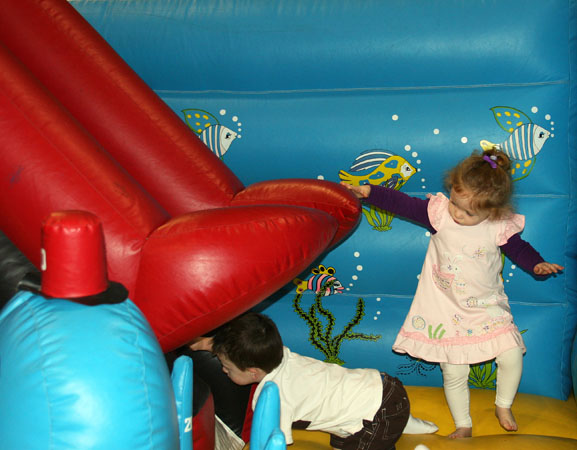 Climbing up the Slide