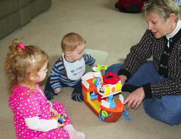 Grammy and the Pirate Ship