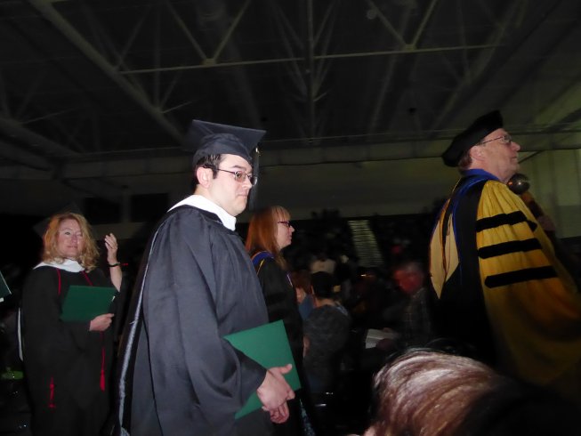 Master's Graduate Greg