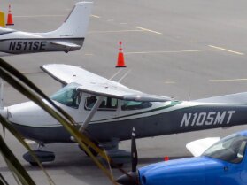 Pete and Kristin arrive at Tallahassee General Aviation
