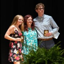 Ms. Stevenson and the English Award Winners