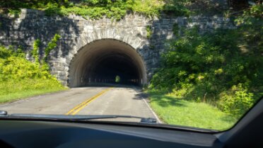 20250708_075639000 Rough Ridge Tunnel on the Blue Ridge Parkway